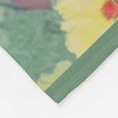 フォレストフロアフローラ フリースブランケット (角)