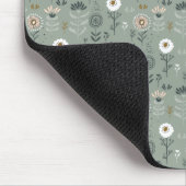 フォレストフローラセージグリーン マウスパッド (コーナー)