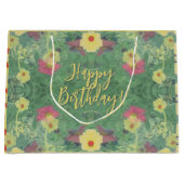 フォレストフローラフロア抱き枕 ラージペーパーバッグ (正面)