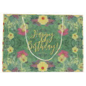 フォレストフローラフロア抱き枕 ラージペーパーバッグ (裏面)