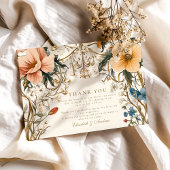 フォレストフローラ結婚シダ サンキューカード