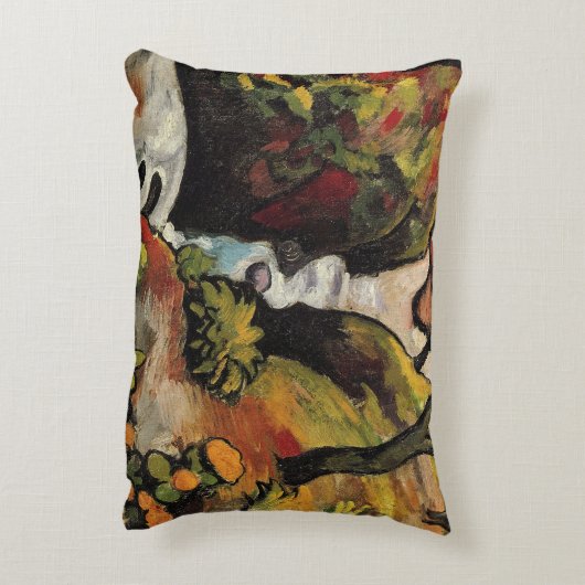 フォレストブルック威厳があるバイマッケヴィンテージ表現主義 アクセントクッション (裏面(縦))