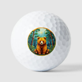🐻 フォレストベアゴルフプレチャームセット 🐻 ゴルフボール