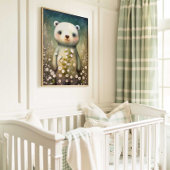 フォレストベビークマの花 |ベアウォールプリント ポスター