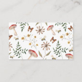 フォレストベビーシャワーおむつラッフルチケット エンクロージャーカード (裏面)