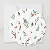 フォレストベリーピネコーンラウンドフォト シーズンカード (裏面)