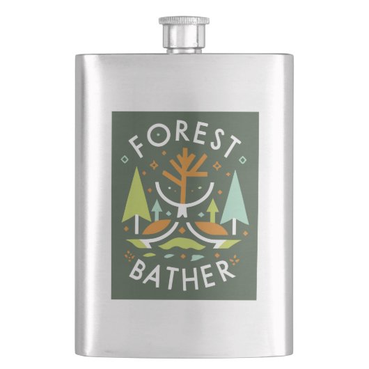 フォレストベーザーキュービスト フラスク (正面)