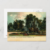 フォレストホームセメント、ミルウォーキーヴィンテージ ポストカード (正面/裏面)