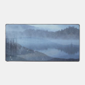 フォレストマウンテンズミストブルーレイク デスクマット (正面)