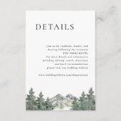 フォレストマウンテンパインツ結婚リー詳細 エンクロージャーカード (正面)