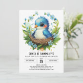フォレストマジカルシックバード誕生日 招待状 (スタンド正面)