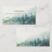 フォレストミストアドベンチャー山おむつラッフル エンクロージャーカード (正面/裏面)