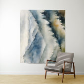 フォレストミストウォーター絵画カラー タペストリー (インサイチュ)