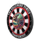 フォレストムースインクロスヘアカーソルデザイン ダーツボード (正面右)