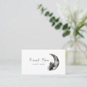 フォレストムーンコーヒーショップダーク不気味 名刺 (スタンド正面)