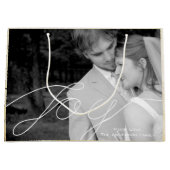 フォレストメイソンジャールピンクハートリーフホタル ラージペーパーバッグ (正面)