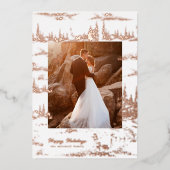 フォレストメモリーズバラ金ゴールド 箔シーズンカード (正面)