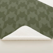 フォレストモス千鳥格子のス シェルパブランケット (3/4)