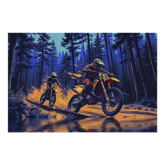 フォレストライド – Motocross Racers ポスター (正面)
