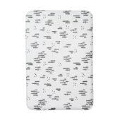 フォレストラインアートパターン バスマット (正面縦)