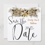 フォレストラブバード《鳥》アメリカゴガラ結婚式招待状 招待状 (正面)