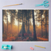 フォレストランドスケープ18デコページティッシュペーパー 薄葉紙 (クラフト)