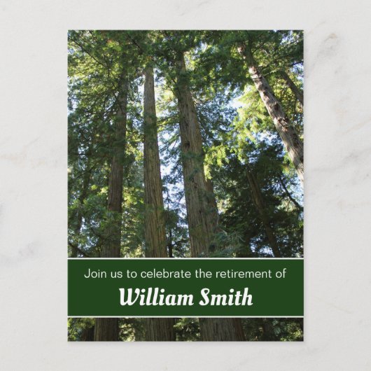 フォレストリタイアメントオープンハウスはがき インビテーションポストカード (正面)