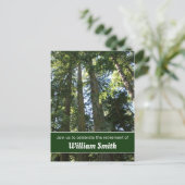 フォレストリタイアメントオープンハウスはがき インビテーションポストカード (スタンド正面)