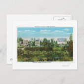 フォレストリバーパークの開拓者村シーン# ポストカード (正面/裏面)