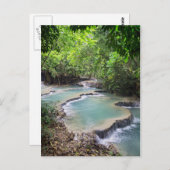 フォレストリバーラグーン、コウンSi秋、ラオス ポストカード (正面/裏面)