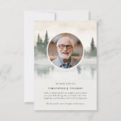 フォレストレイク写真悔やみや弔慰葬儀記念館 サンキューカード (正面)