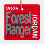フォレストレンジャー並外れ セラミックオーナメント (正面)