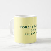 フォレストレーカーズコーヒーマグ コーヒーマグカップ (正面左)