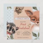 フォレストワンダーランド 招待状 (正面/裏面)