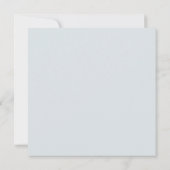 フォレストワンダーランド 招待状 (裏面)