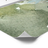 フォレストワンダー ラスティック ブライダルシャワー フォトブース ポスター (角)