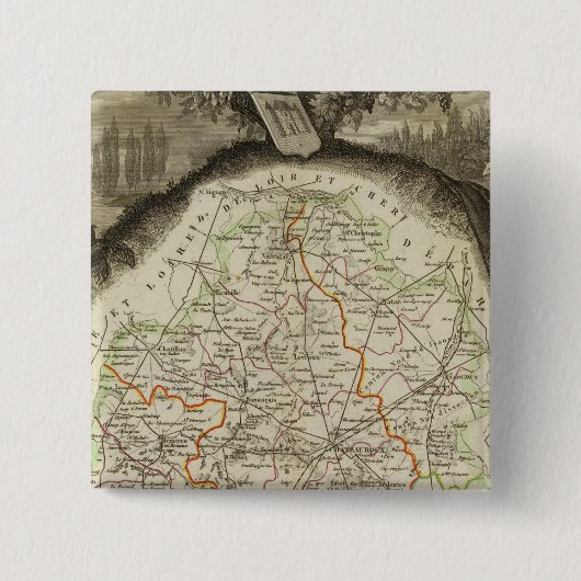 フォレスト境界 缶バッジ (正面)