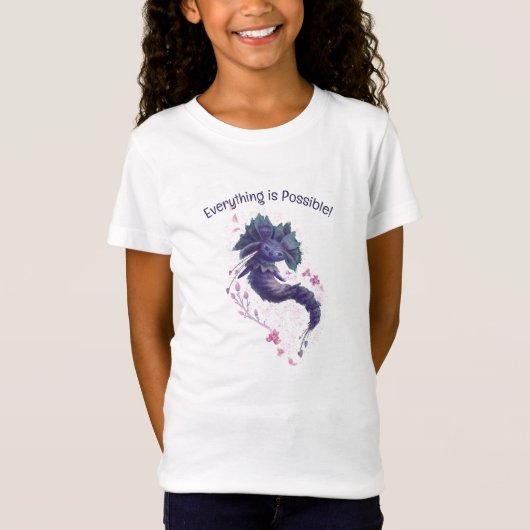 フォレスト春キャラクターキッドの誕生日 Tシャツ (正面)