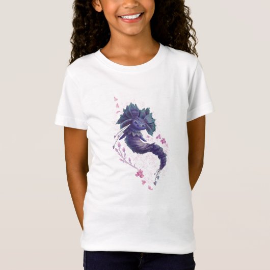 フォレスト春キャラクターキッドの誕生日 Tシャツ (正面)