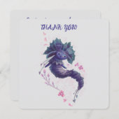 フォレスト春キャラクターサンキューカード (正面/裏面)