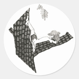 フォレスト昼寝シール ラウンドシール