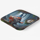 フォレスト格言5時 ペーパープレート (傾斜あり)