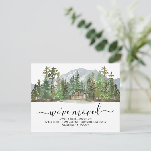 フォレスト素朴ウッズ引っ越しましたニューホームムービング 案内状 (スタンド正面)