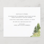 フォレスト素朴ウッズ引っ越しました新しいホームモーニングアン (裏面)