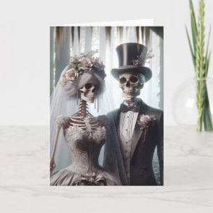 フォレスト結婚のハロウィンの不気味カップル カード