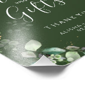 フォレスト結婚グリーン フォトプリント            (角)