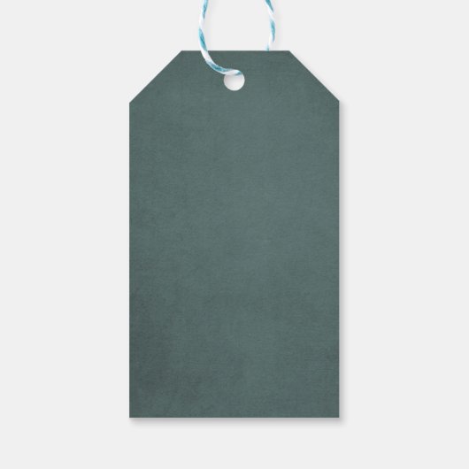 フォレスト結婚式の引き出物ギフトラベルパインツリーアドベンチャー ギフトタグ (裏面)