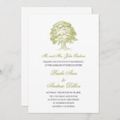 フォレスト結婚式招待状 招待状 (正面/裏面)