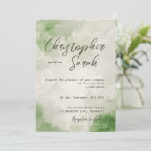 フォレスト結婚式招待状 招待状 (スタンド正面)