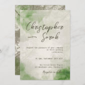 フォレスト結婚式招待状 招待状 (正面/裏面)